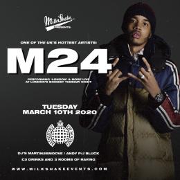 M24 at Ministry of Sound on Tuesday 10th March 2020