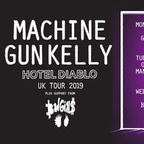 Machine Gun Kelly at The Forum on Saturday 31st August 2019