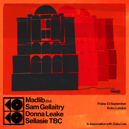 Madlib (DJ) at KOKO on Friday 23rd September 2022