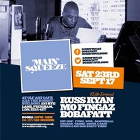 Main Squeeze at Bussey Building on Saturday 23rd September 2017