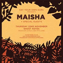 Maisha at Ghost Notes on Thursday 22nd November 2018