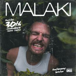 MALAKI at Hootananny on Thursday 30th November 2023