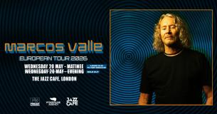 Marcos Valle (Matinee) at Hammersmith Apollo on Wednesday 20th May 2026