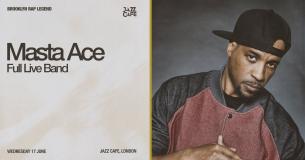 Masta Ace at Jazz Cafe on Wednesday 17th June 2026