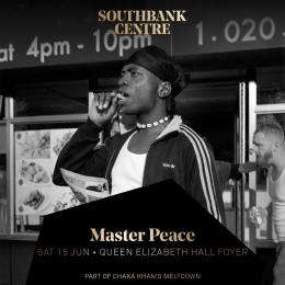 Master Peace at Ninety One (formerly Vibe Bar) on Saturday 15th June 2024