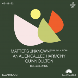 Matters Unkwown Album launch at Royal Albert Hall on Friday 2nd December 2022