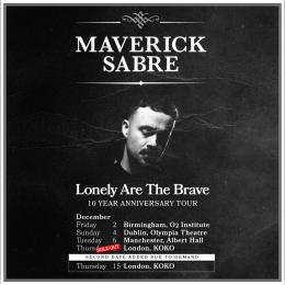 Maverick Sabre at London Stadium on Thursday 15th December 2022