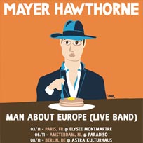 Mayer Hawthorne at Brooklyn Bowl on Saturday 19th November 2016