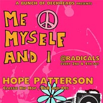 Me Myself & I at Radicals & Victuallers on Saturday 7th January 2017