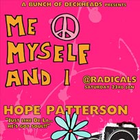 Me Myself & I at Radicals & Victuallers on Saturday 23rd January 2016