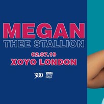 Megan Thee Stallion at XOYO on Tuesday 2nd July 2019