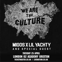 Migos & Lil Yachty at Brixton Academy on Wednesday 26th April 2017