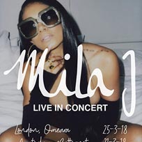 Mila J at Omeara on Sunday 25th March 2018