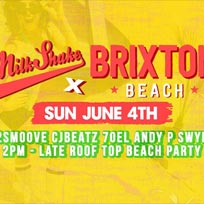 Rooftop Beach Party at Brixton Beach Boulevard on Sunday 4th June 2017