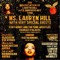Lauryn Hill at Wembley Arena on Monday 17th December 2018