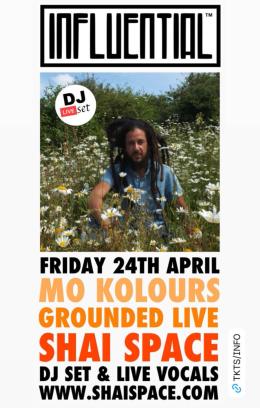 Mo Kolours at Shai Space on Friday 24th April 2026