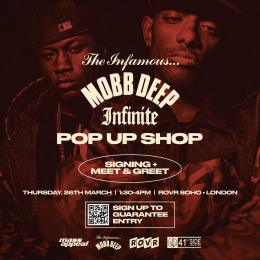 MOBB DEEP POP UP at ROVR Soho on Thursday 26th March 2026