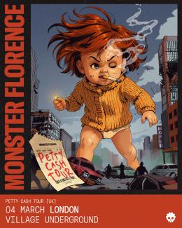 Monster Florence at Village Underground on Wednesday 4th March 2026
