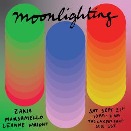 Moonlighting at The Carpet Shop on Saturday 21st September 2024