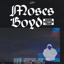 Moses Boyd  at Electric Brixton on Thursday 12th March 2020