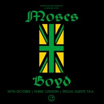 Moses Boyd at Fabric on Wednesday 30th October 2019