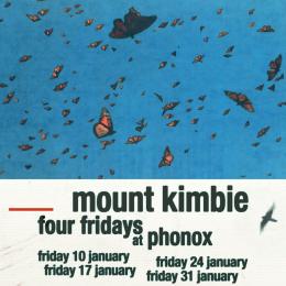 Mount Kimbie at Phonox on Friday 17th January 2025