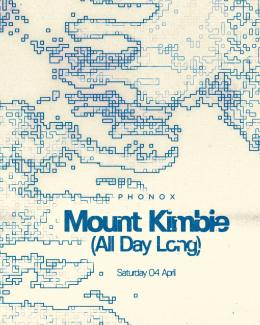 Mount Kimbie at Phonox on Saturday 4th April 2026