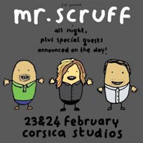 Mr Scruff at Corsica Studios on Saturday 24th February 2018