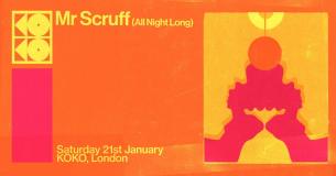Mr Scruff at KOKO on Saturday 21st January 2023