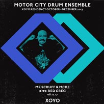 Mr Scruff & Red Greg at XOYO on Friday 8th December 2017