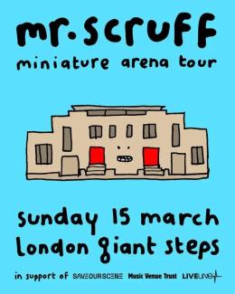 Mr. Scruff at The Bath House on Sunday 15th March 2026