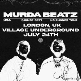 Murda Beatz at Scala on Friday 24th July 2026