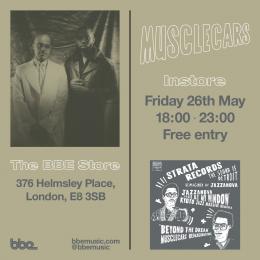 musclecars instore at The BBE Store on Friday 26th May 2023