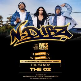 N-Dubz at The o2 on Thursday 24th November 2022