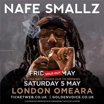 Nafe Smallz at Omeara on Saturday 5th May 2018
