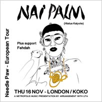 Nai Palm (Hiatus Kaiyote) at KOKO on Thursday 16th November 2017