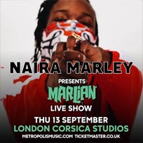 Naira Marley at Corsica Studios on Thursday 13th September 2018