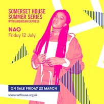 NAO at Somerset House on Friday 12th July 2019
