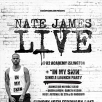 Nate James at Islington Academy on Sunday 19th February 2017