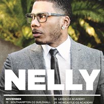 Nelly at Indigo2 on Saturday 25th November 2017