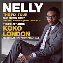 Nelly at KOKO on Thursday 9th June 2016
