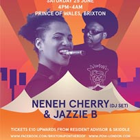 Neneh Cherry & Jazzie B at Prince of Wales on Saturday 25th June 2016