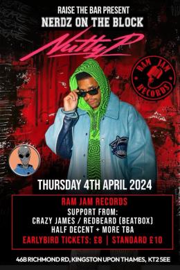 Nerdz on the Block at Ram Jam Records on Thursday 4th April 2024