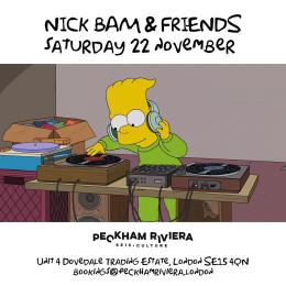 Nick Bam & Friends at Peckham Riviera on Saturday 22nd November 2025