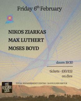Nikos Ziarkas at Total Refreshment Centre on Friday 6th February 2026