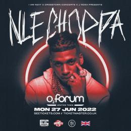 NLE Choppa at The Forum on Monday 27th June 2022