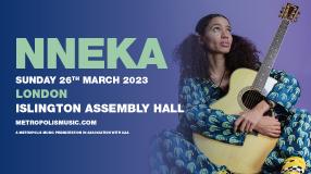 NNEKA at Islington Assembly Hall on Sunday 26th March 2023