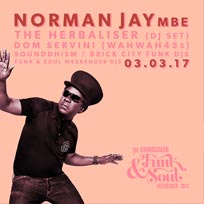 Norman Jay at Brixton Jamm on Friday 3rd March 2017