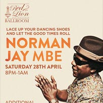 Norman Jay at The Red Lion on Saturday 28th April 2018