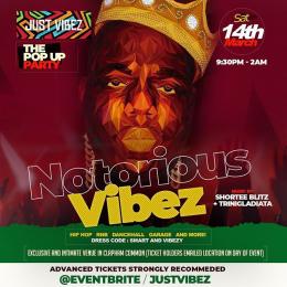 Notorious Vibez at Clapham Common on Saturday 14th March 2020